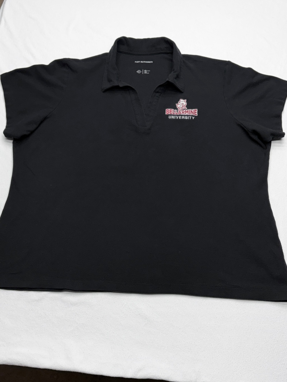 Port Authority Golf Shirt 3XL Black Bellarmine University Logo Pullover